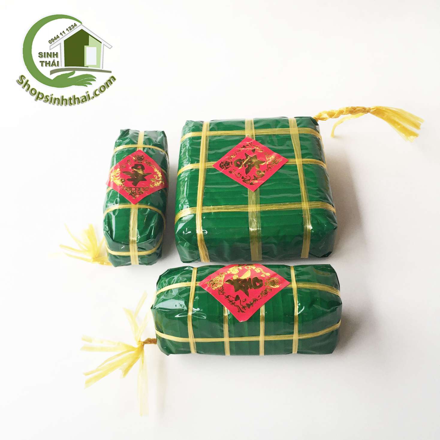 [HCM]Bánh chưng giả 20cm x 20cm x 10cm