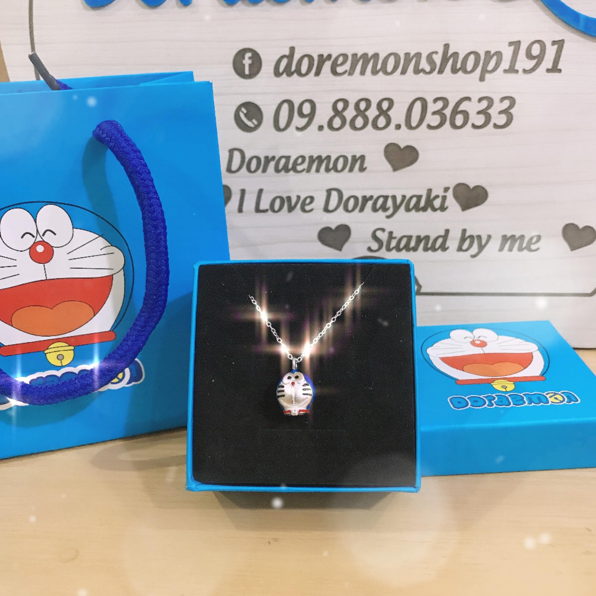Dây Chuyền Mạ Bạc Doremon Doraemon