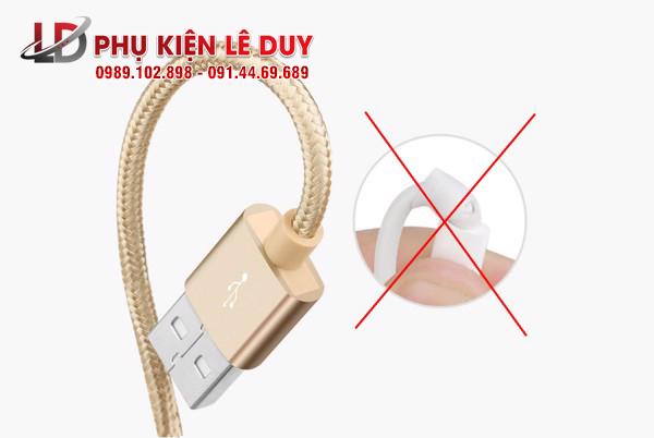 Dây sạc Iphone chân Lightning dài 3m , dây dù chắc chắn, cực bền