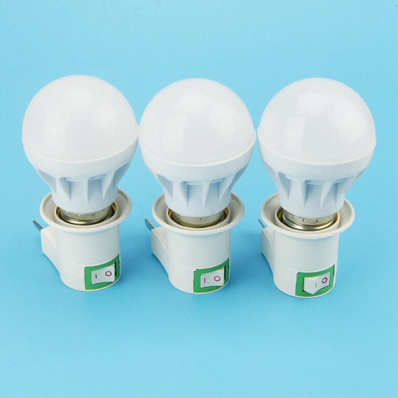 [HCM]Bộ 3 chui đèn có công tắc đui E27