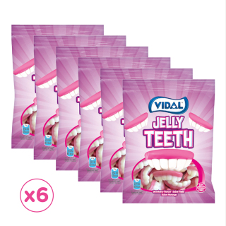 6 gói kẹo dẻo hình hàm răng Vidal 100g gói thumbnail