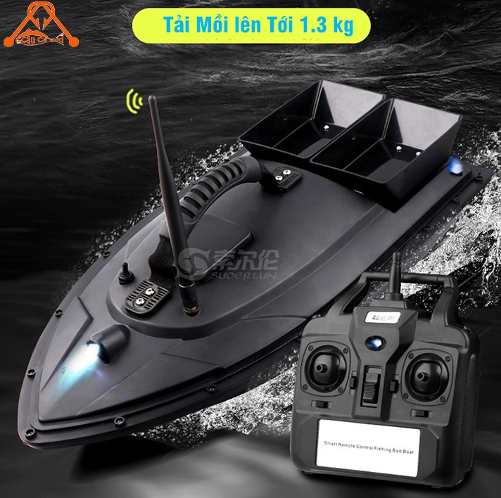 Thuyền Thả Thính Loại to - Thuyền Thả Mồi Câu Điều Khiển Từ Xa 500m