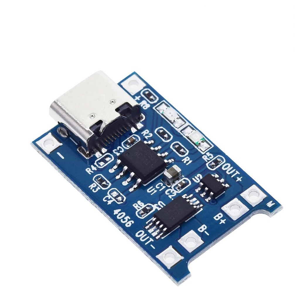 Mạch sạc pin lithium-ion TP4056 có bảo vệ - USB Type C