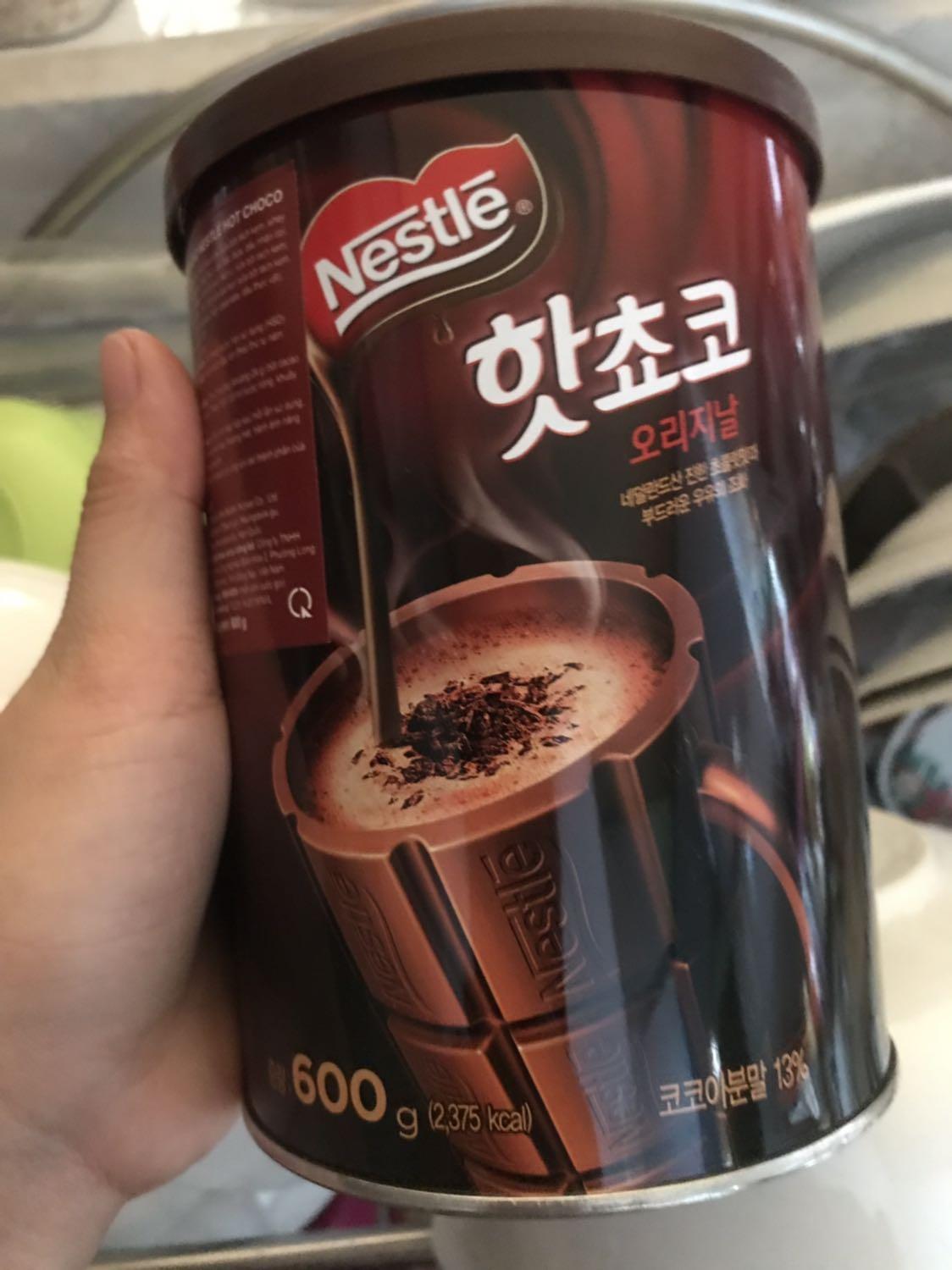 Lon Bột Ca Cao Nestlé Hot Choco (600g)