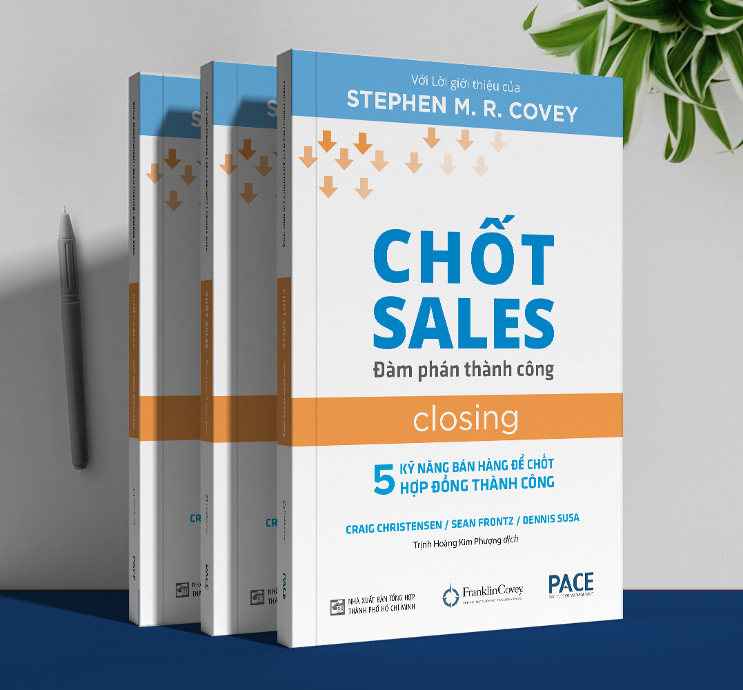 Sách - Chốt Sales - Đàm Phán Thành Công (Closing) - PACE Books