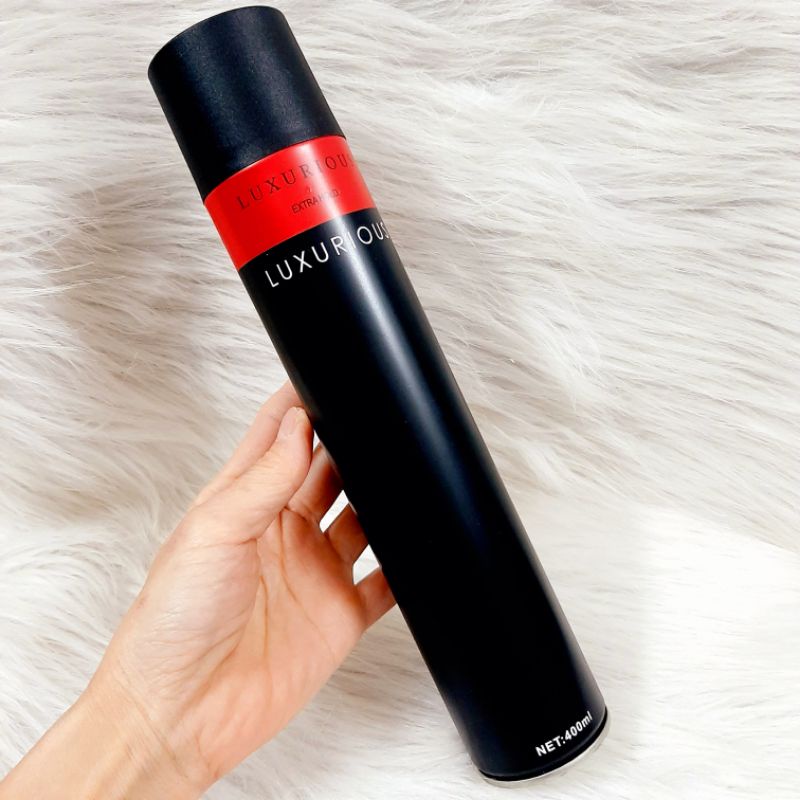 Gôm Xịt Tóc Luxurious 400ml tạo kiểu giữa nếp