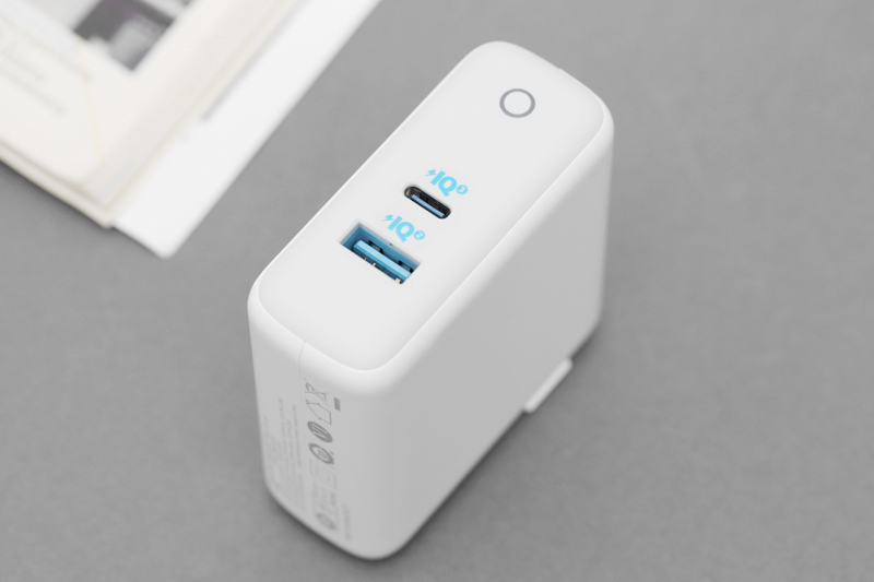 Adapter sạc 2 cổng USB Type C PD 45W Anker PowerPort Atom III A2322