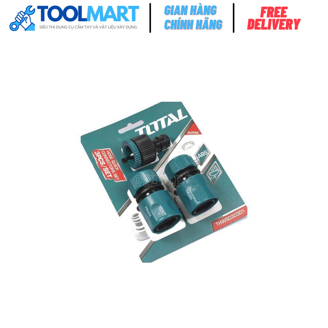 BỘ 3 KHỚP NỐI MÁY XỊT RỬA TOTAL - THWS030301