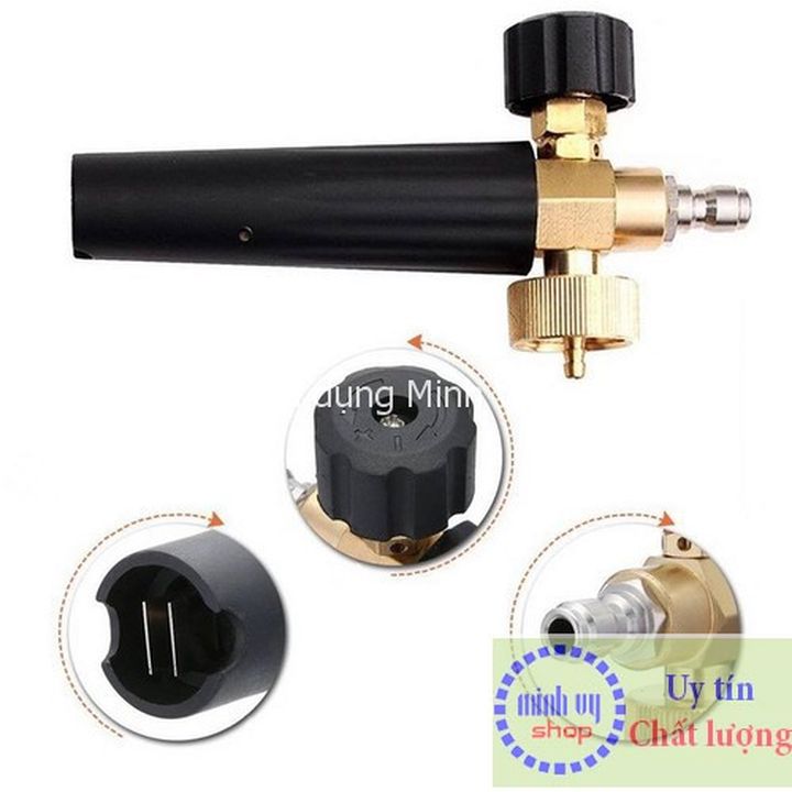 Bình phun bọt tuyết 1L lắp máy rửa xe -B1LĐ