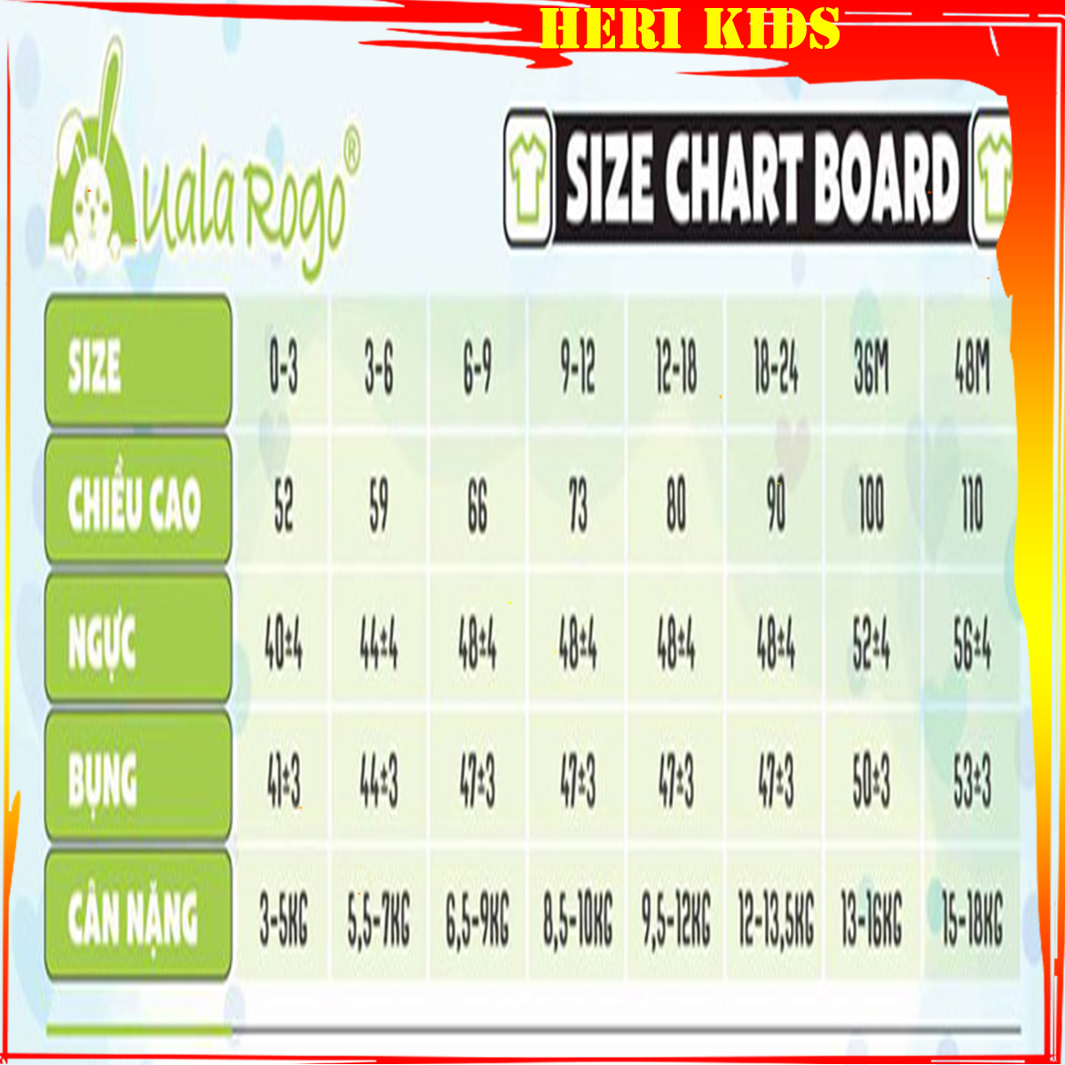 Bộ cộc tay Petit Uala rogo 9m - 4