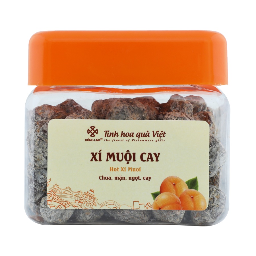 XÍ MUỘI CAY HỒNG LAM (HỘP 200G,300G,500G)