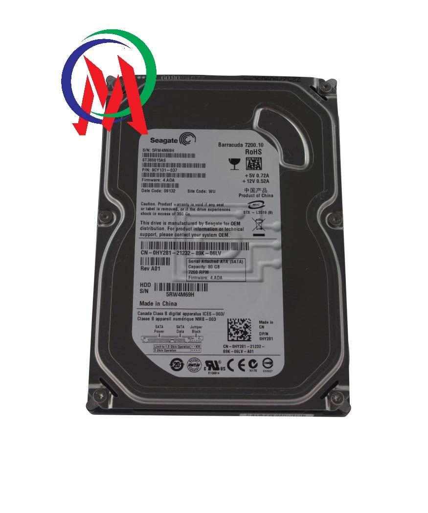 [HCM][Bảo hành 12 tháng] Ổ cứng máy PC 80GB SEAGATE tặng kèm cáp Sata