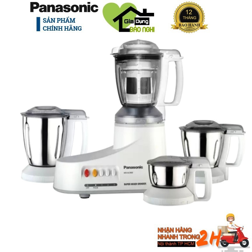 Máy xay đa năng panasonic mxac400wra