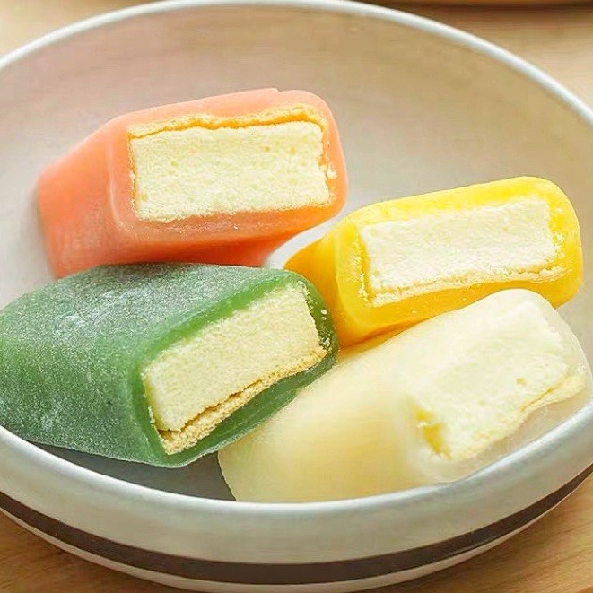 1kg bánh bông lan mochi phu thê đài loan