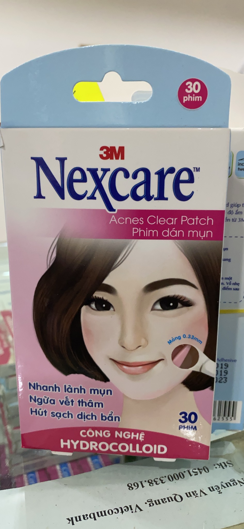 Miếng dán mụn nexcare