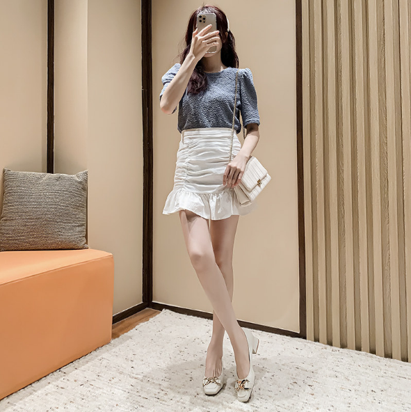 [VIDEO THẬT] Giày búp bê đính nơ xích style công sở G090