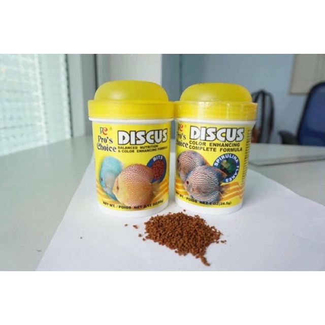 Thức Ăn Hạt Cho Cá Dĩa ProS Choice Discus Bits 60G (Hàng Công Ty)