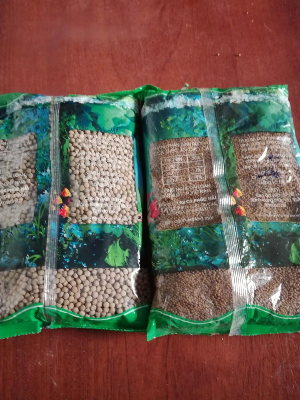 Thức Ăn Cá ShangHai 500g  ( Viên nhỏ 2mm)- Cám Cá Cảnh