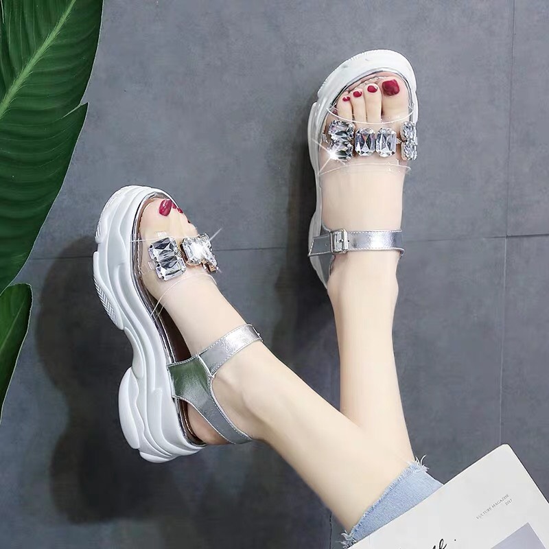SANDAL  NỮ ĐÍNH ĐÁ THỜI TRANG SIÊU ĐẸP