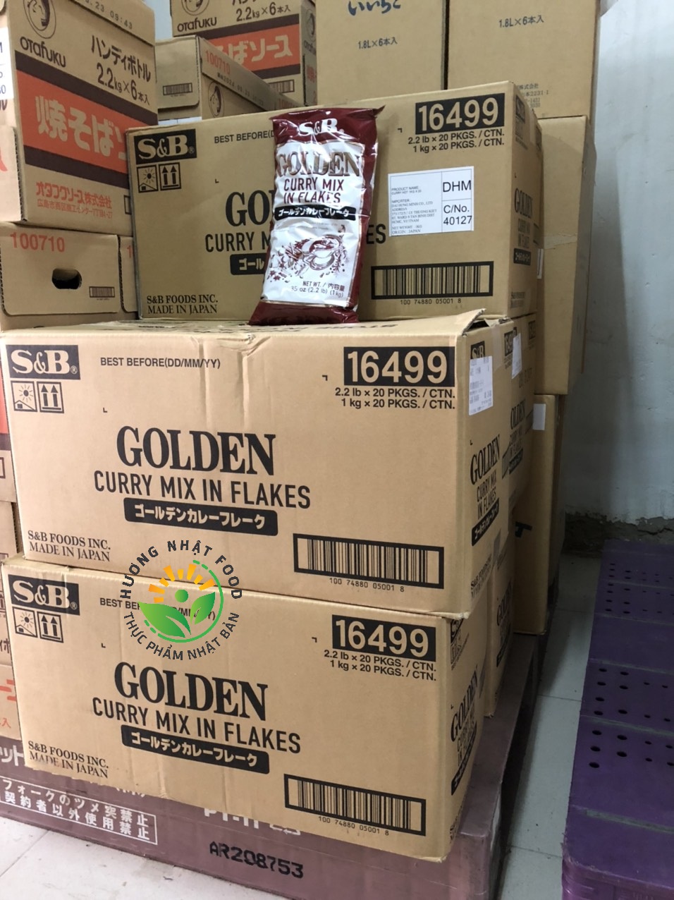 [Chuẩn Nhật 100%] Cà Ri Golden Curry Nhật Bản 1kg - Cấp độ cay 3