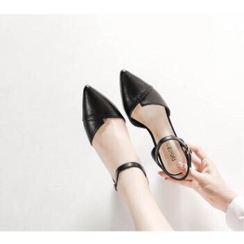 Giày 3 phân mũi nhọn mã srlcp1