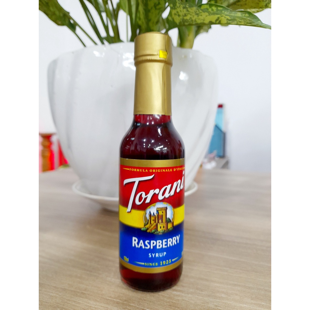 Torani Classic Siro Pha Chế Vị Phúc Bồn Tử Raspberry Syrup 150ml Mỹ