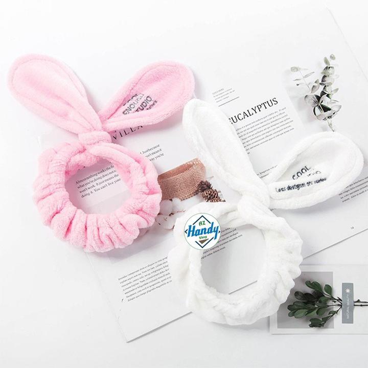 [HCM]Băng đô nơ vải nhung kiểu cột 3D turban