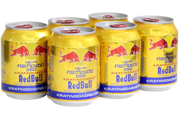 Thùng Bò húc Thái RED BULL Nhập khẩu Thái Lan (Thùng 24 lon)