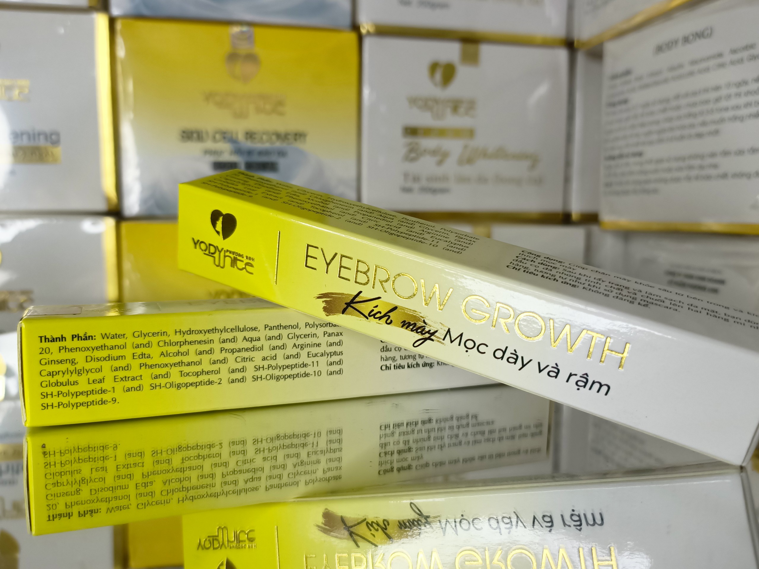[Hàng chuẩn] Serum Dưỡng mày EyeBrow Growth Yody White Phương Anh