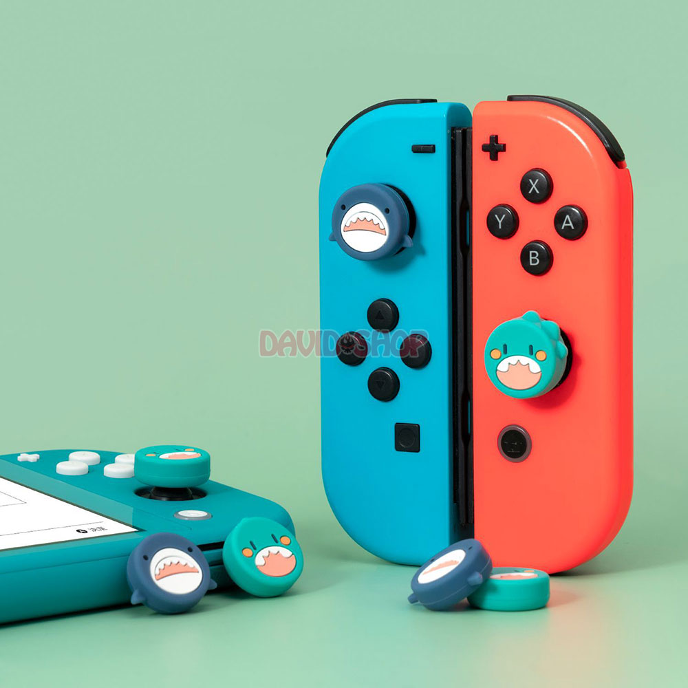 [GeekShare] Núm bọc analog Baby Shark cho Joy-Con - Nintendo Switch OLED, V1, V2, Lite