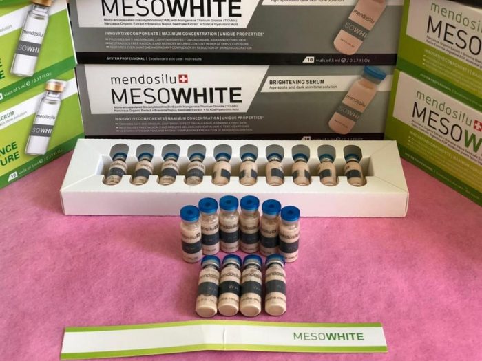 [HCM][Lẻ 1 ống] Serum Cấy Phấn Trắng Da Meso White Hàn Quốc