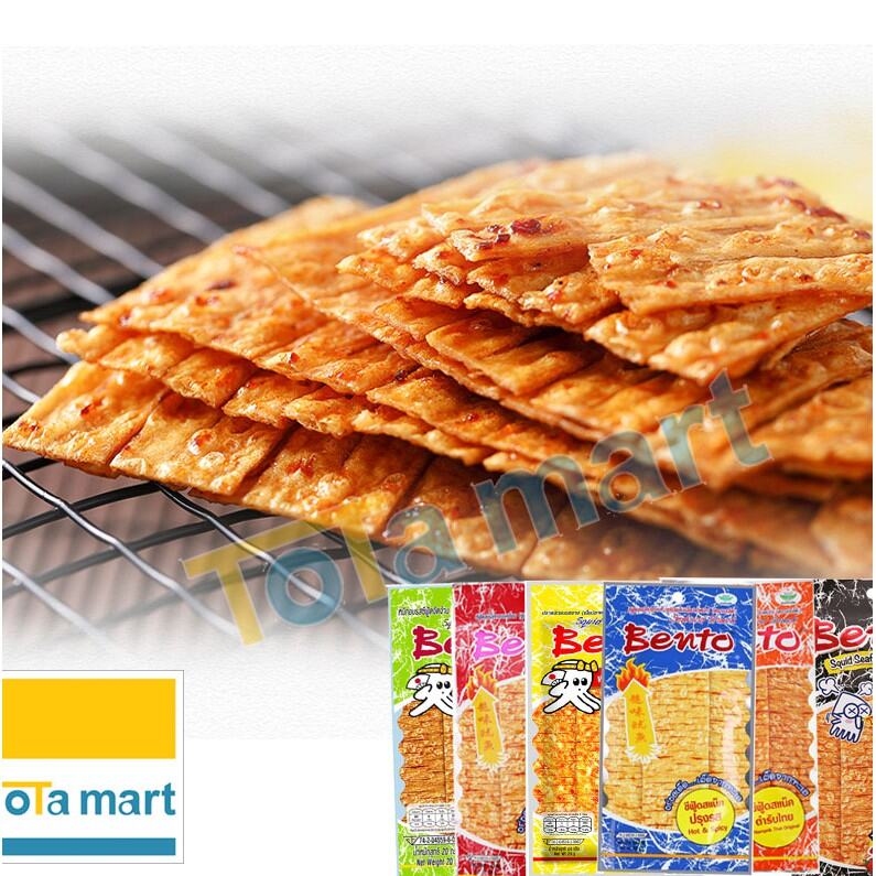 Combo 4 gói Snack mực Bento 4gr