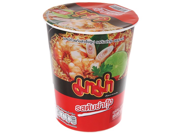 lốc 6 ly mì mama hàng thái lan