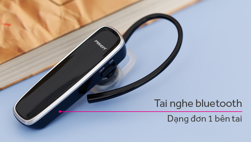 Tai nghe Bluetooth Pisen LE002+ Đen