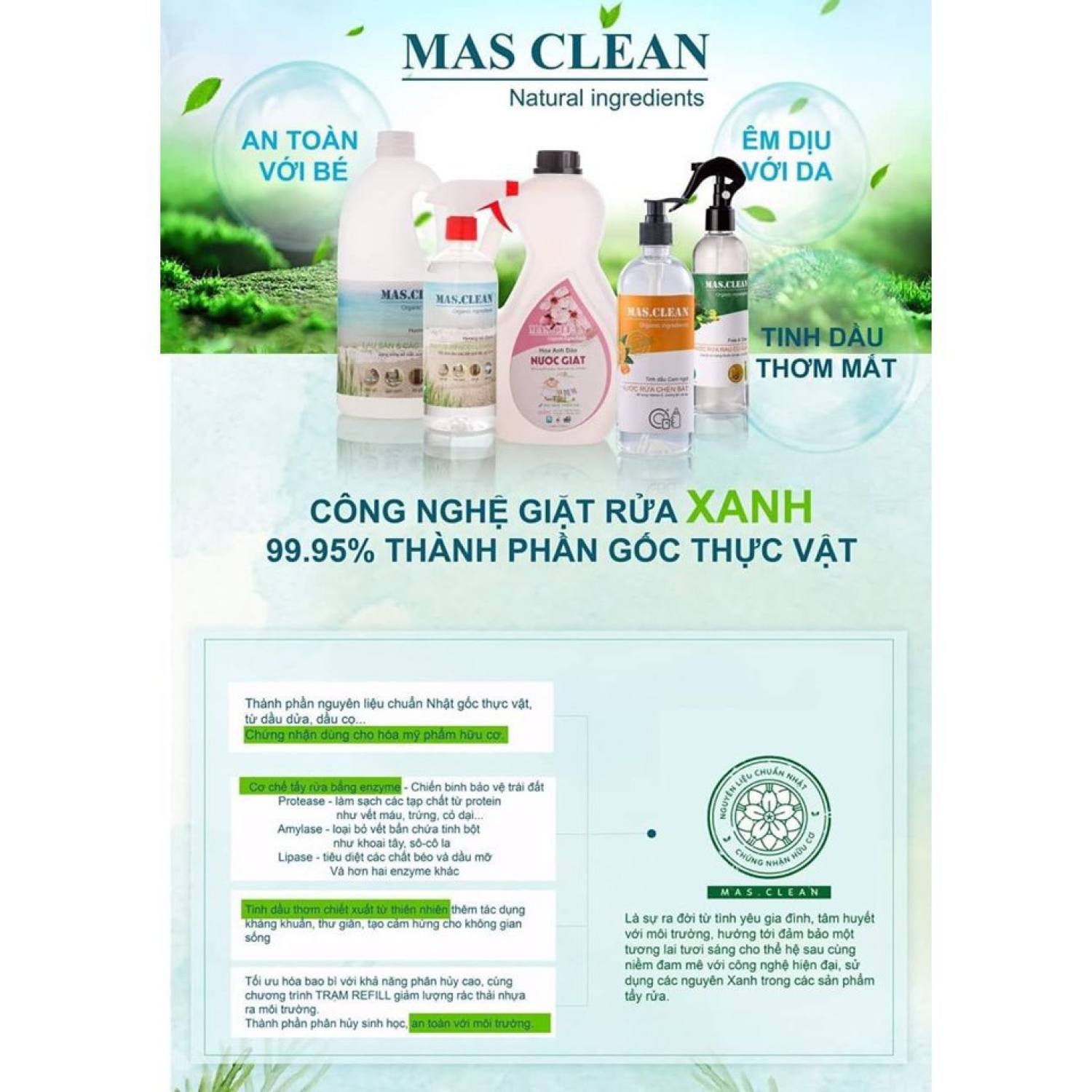 Nước rửa chén hữu cơ Greenhome - can 3,8 LÍT