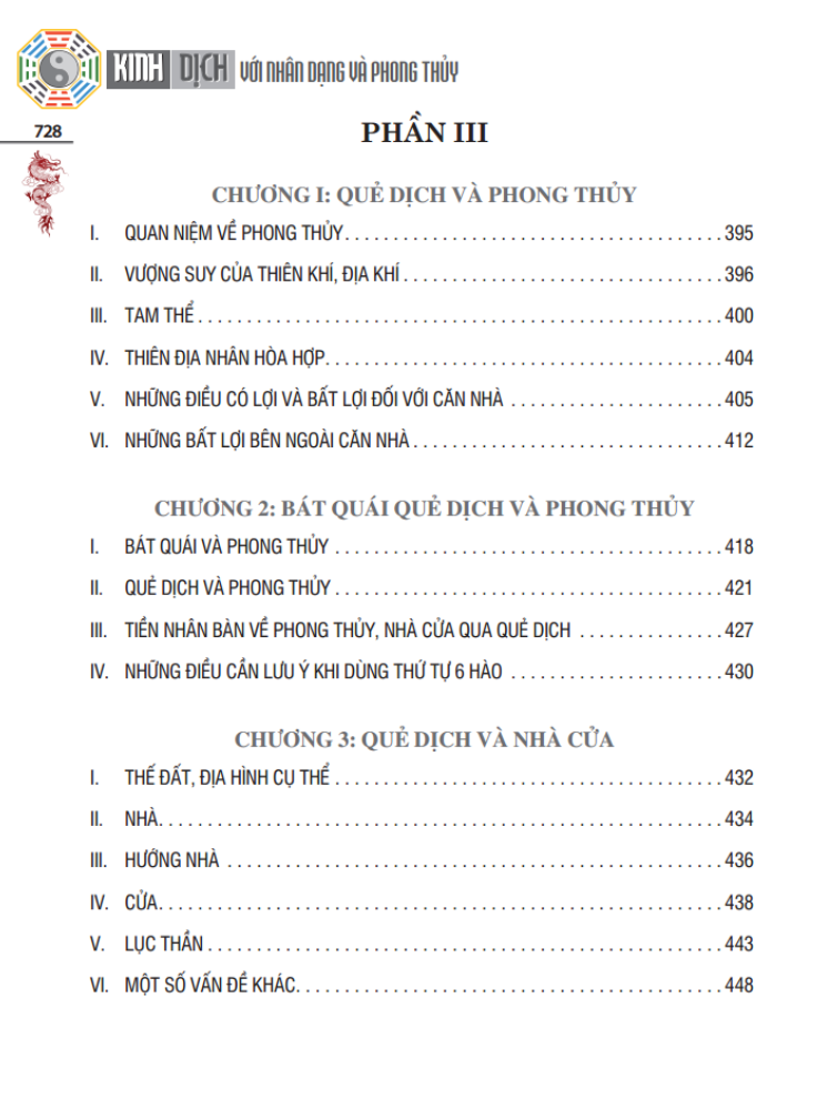 Kinh dịch với nhân dạng và phong thuỷ (bìa cứng)