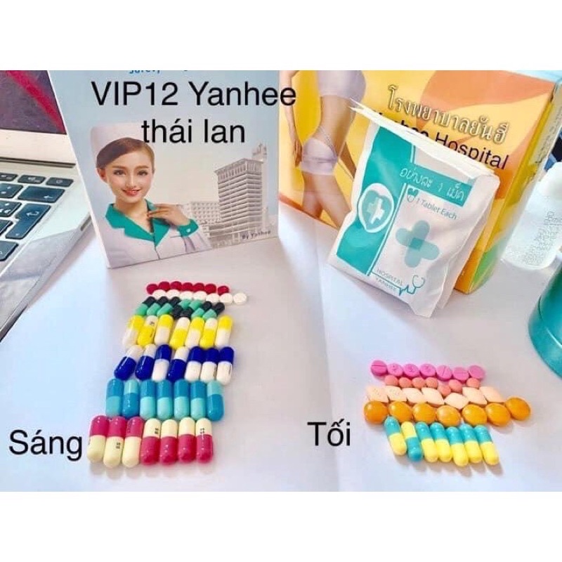 Giảm Cân Vip 12 Yanhee Thái Lan Cực Mạnh