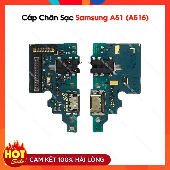 Cụm bo sạc samsung galaxy a51 / a515 zin new