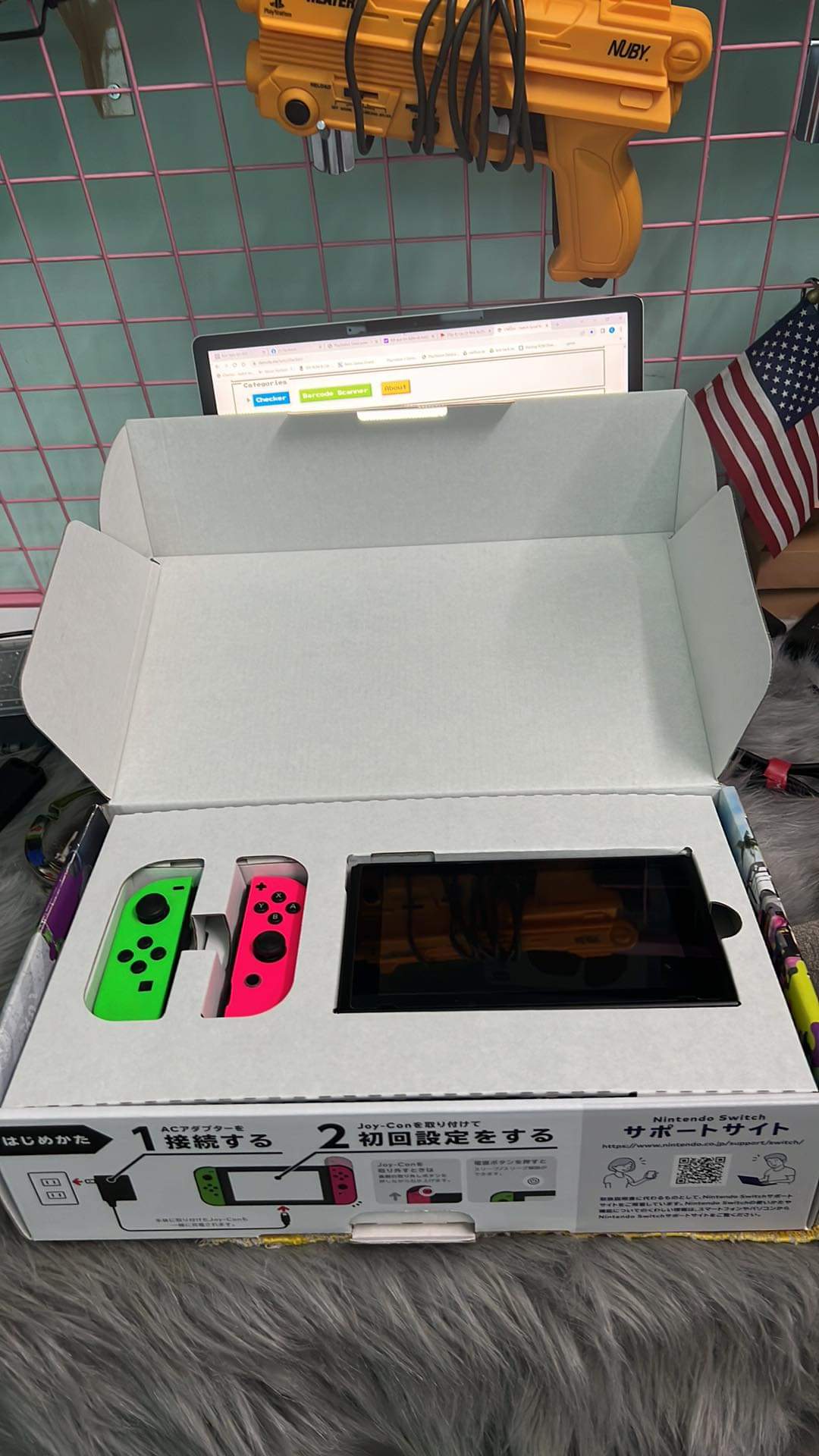 Nintendo switch v1 - Hắc ám