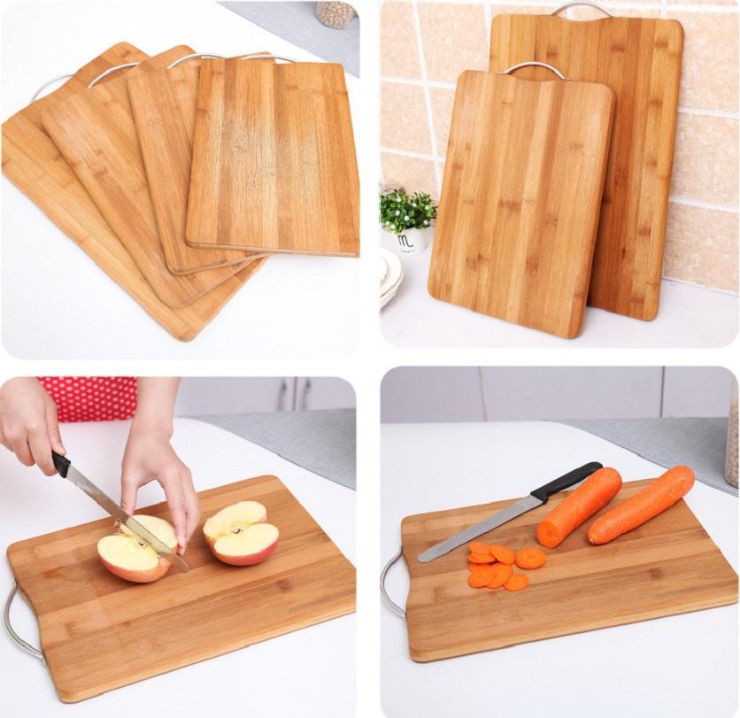 [HCM]Thớt gỗ cao cấp 32x22cm