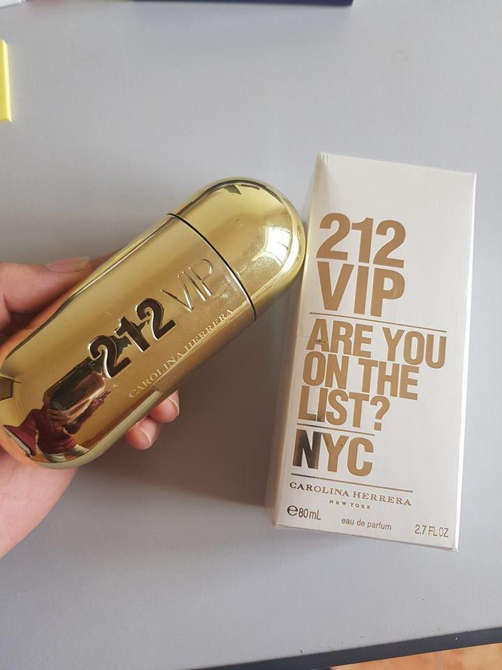 [HCM]Nước hoa nữ 212 vip vàng 80ml