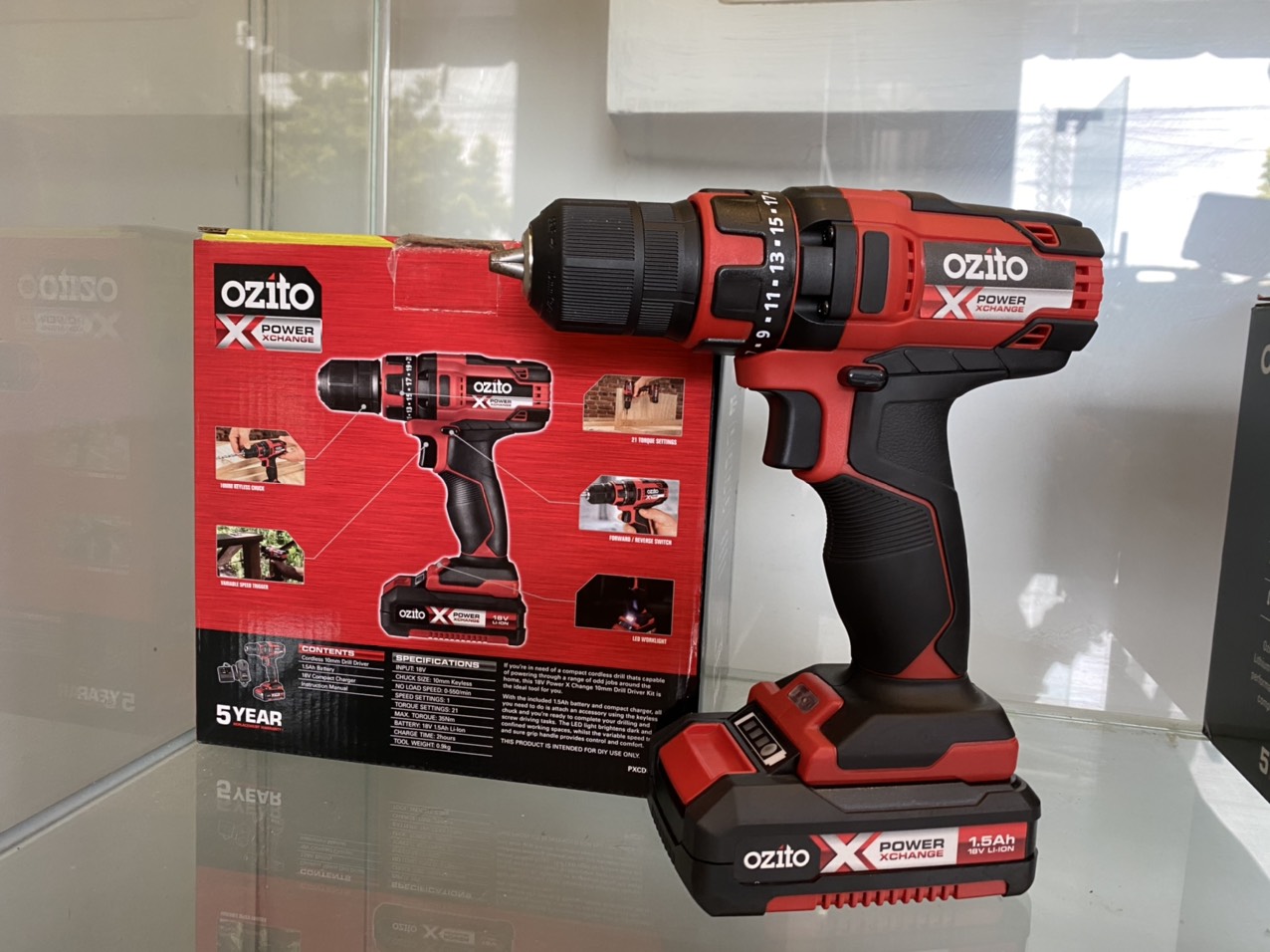 MÁY KHOAN PIN 18V OZITO POWER X PXCDK-150