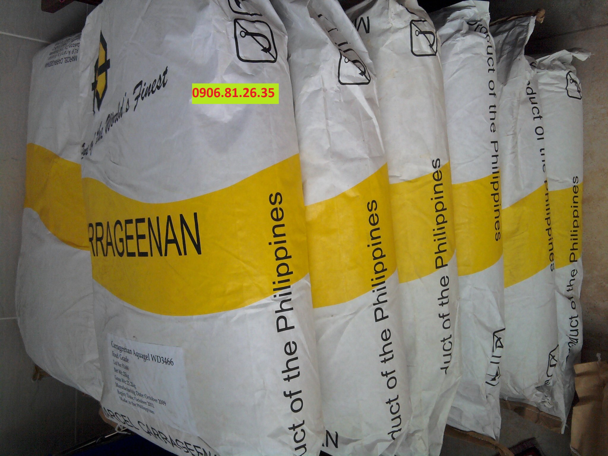 Bột thạch CARRAGEENAN 1KG_Dùng làm Thạch,rau câu (3789)(3663)