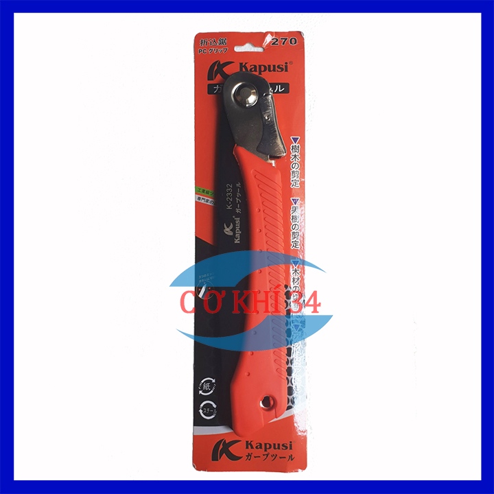 Cưa gỗ, cưa gập cầm tay kapusi cao cấp
