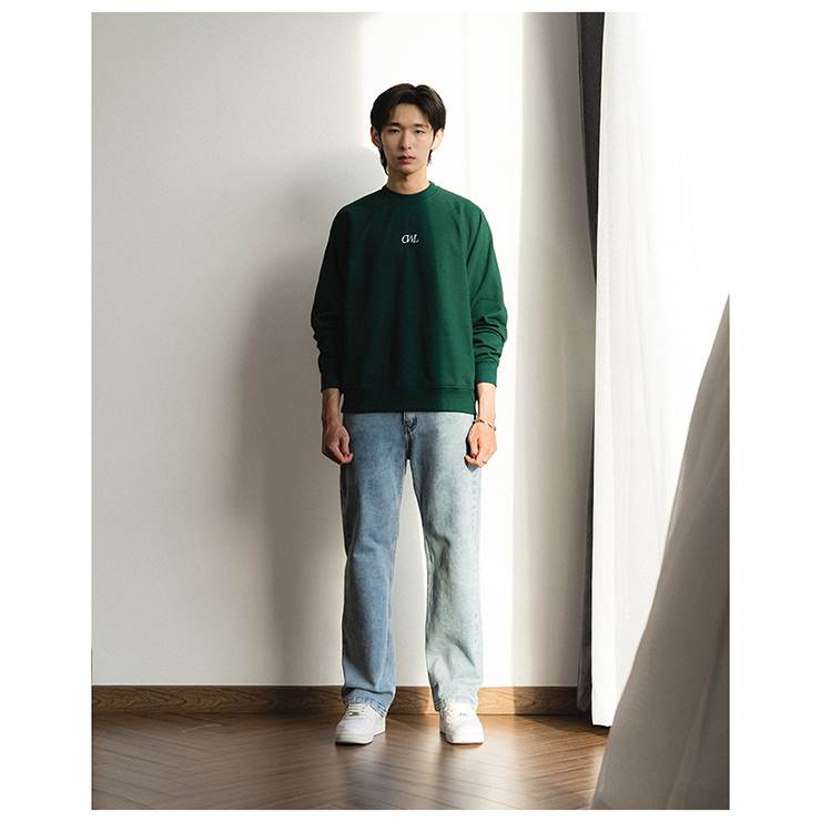 Áo sweater Owlbrand Minitypo/Xanh lá