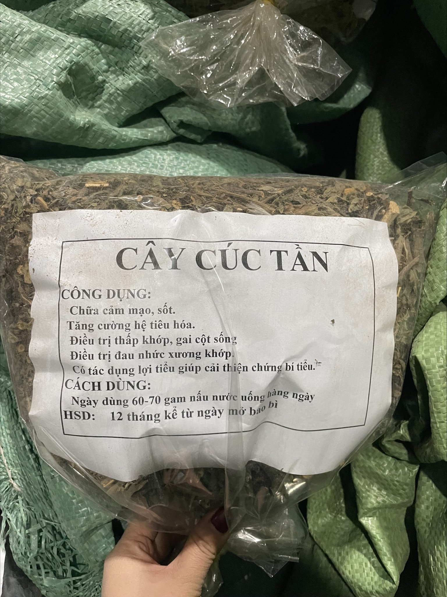 100GR Cây cúc tần khô thom ngon