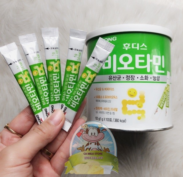 Men Vi Sinh Hỗ Trợ Tiêu Hóa cho trẻ ILdong Hàn Quốc 90g