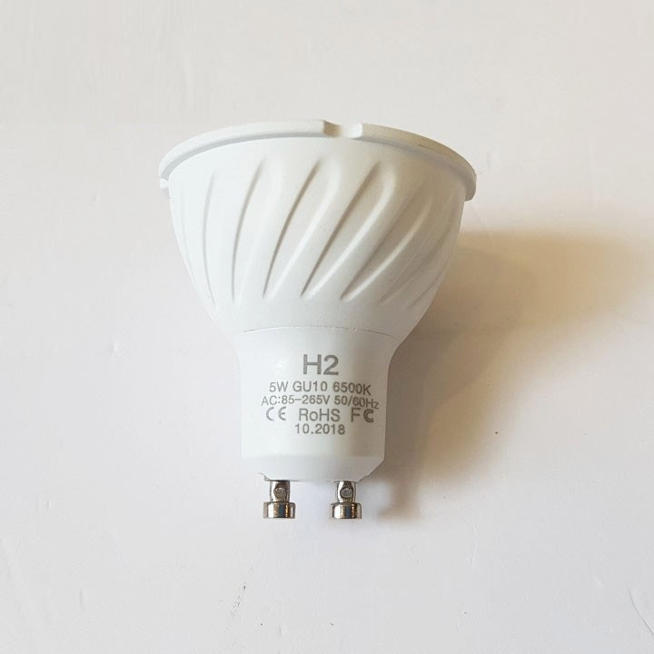 BÓNG ĐÈN LED CHÉN COB 5W ĐUI CÀI Gu10.