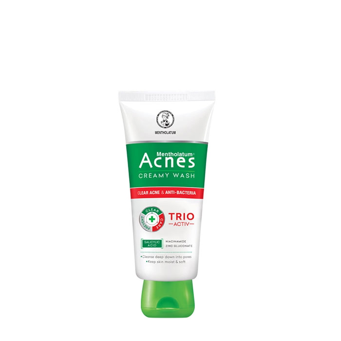 [HCM]Kem rửa mặt ngăn ngừa mụn Acnes Creamy Wash 100ml