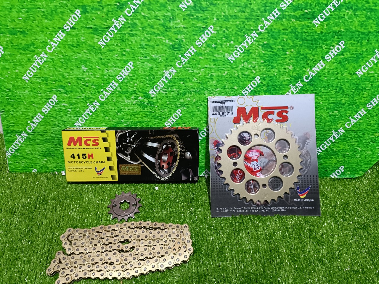 Nhông xích dĩa Wave RS MCS 7 li 14-36